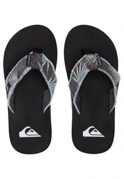 Quiksilver MONKEY ABYSS YT - Tongs - Grey -Quiksilver Soldes Magasin 055e2674d10040a88d250ca7fecb3769