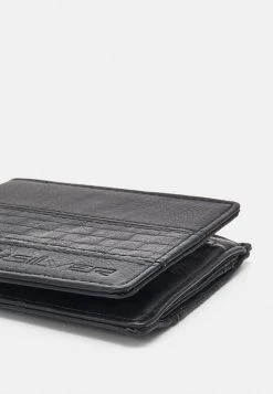 Quiksilver SHADY GARDEN WALLET UNISEX - Portefeuille - Black -Quiksilver Soldes Magasin 0af3304bbfd14fc0be718f256496f5d8