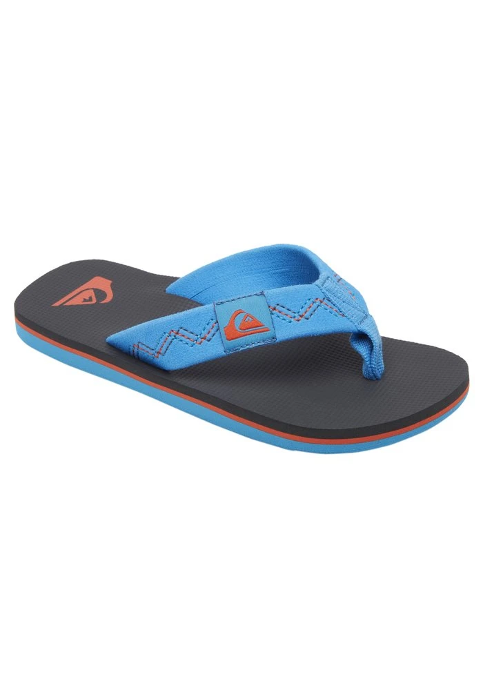 Quiksilver MOLOKAI STITCHY - Tongs - Blue/grey/blue 1 Quiksilver MOLOKAI STITCHY - Tongs - Blue/grey/blue