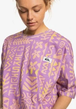 Quiksilver WAVE VIBES MANCHES COURTES POUR EQWK - T-shirt Imprimé - Orchid Flower Tropical Trip W -Quiksilver Soldes Magasin 10998179172a4feda649e3ed5cc32b7c