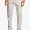 Quiksilver Chino - Antique White Yd Houndstooth