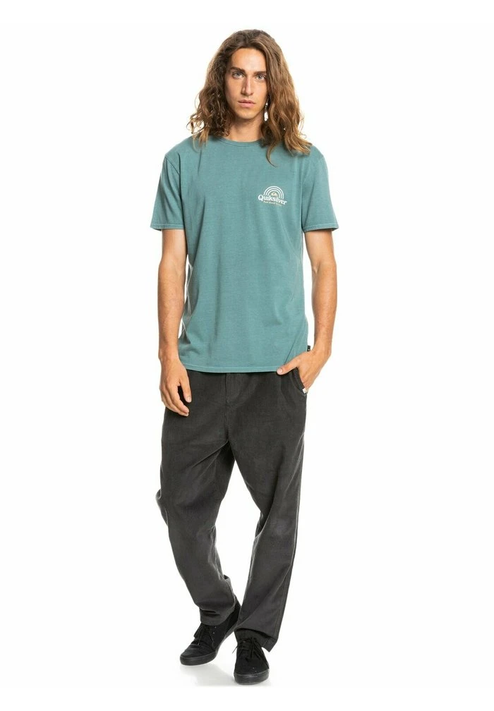 Quiksilver RAINBOW VALLEY - T-shirt Imprimé - Sea Pine 3 Quiksilver RAINBOW VALLEY - T-shirt Imprimé - Sea Pine â Image 3