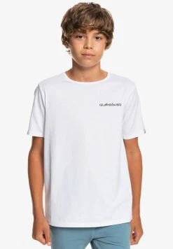 Quiksilver RIDE ON - T-shirt Imprimé - White
