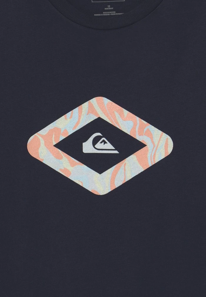 Quiksilver LET IT RIDE SS YTH - T-shirt Imprimé - Navy Blazer 3 Quiksilver LET IT RIDE SS YTH - T-shirt Imprimé - Navy Blazer â Image 3