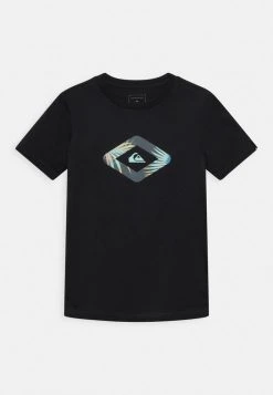 Quiksilver LET IT RIDE SS YTH - T-shirt Imprimé - Black