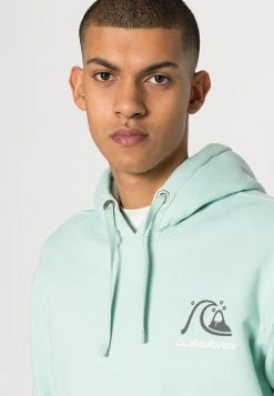 Quiksilver SWEET SLAB - Sweat à Capuche - Blue Glass -Quiksilver Soldes Magasin 1b491d553c6147cdb56dfe0499bbcaad
