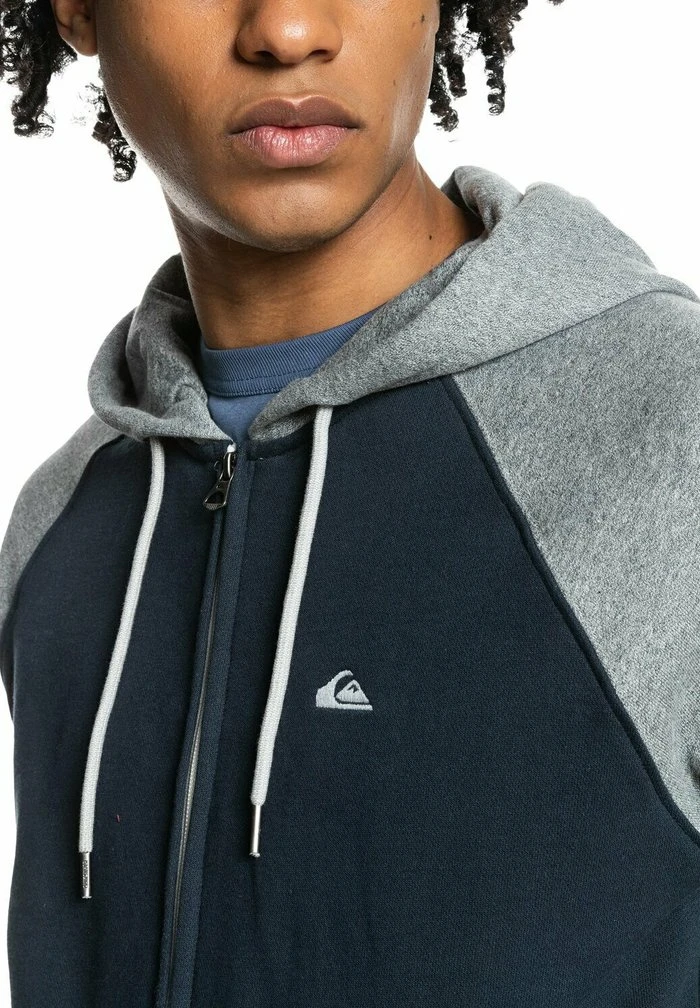 Quiksilver ESSENTIALS ZIP RAGLAN - Sweat à Capuche Zippé - Navy Blazer 5 Quiksilver ESSENTIALS ZIP RAGLAN - Sweat à Capuche Zippé - Navy Blazer – Image 5