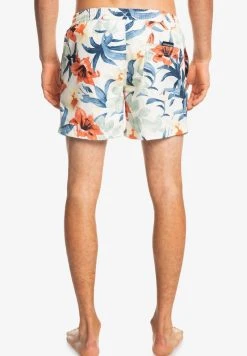 Quiksilver EVERYDAY GARDEN PATH VOLLEY - Short De Bain - Antique White -Quiksilver Soldes Magasin 2043c82ce703404498c45382dc3b3dde
