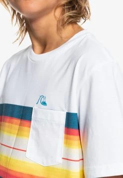 Quiksilver T-shirt Imprimé - White -Quiksilver Soldes Magasin 20eb57499d0c41fabaa7f079b7aee091