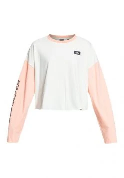 Quiksilver T-shirt à Manches Longues - Pink -Quiksilver Soldes Magasin 22d3ab115cbb4e54af12625131158e05