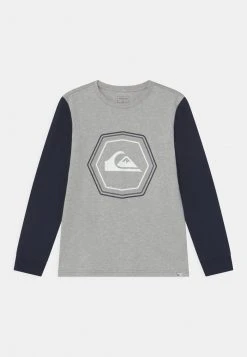 Quiksilver NEW NOISE - T-shirt à Manches Longues - Athletic Heather