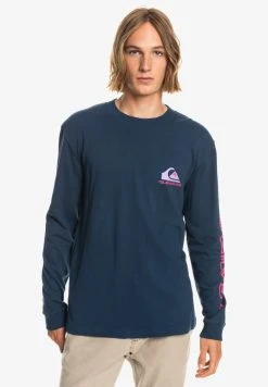 Quiksilver T-shirt à Manches Longues - Insignia Blue