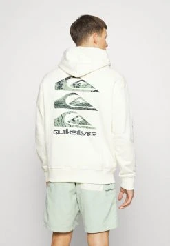 Quiksilver TRIPLE STACKS - Sweat à Capuche - Antique White -Quiksilver Soldes Magasin 33b37d568d40482f9995783d3e2e9c9a