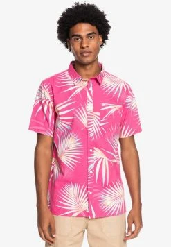 Quiksilver POP TROPIC - Chemise - Peach Pink Pop Tropic