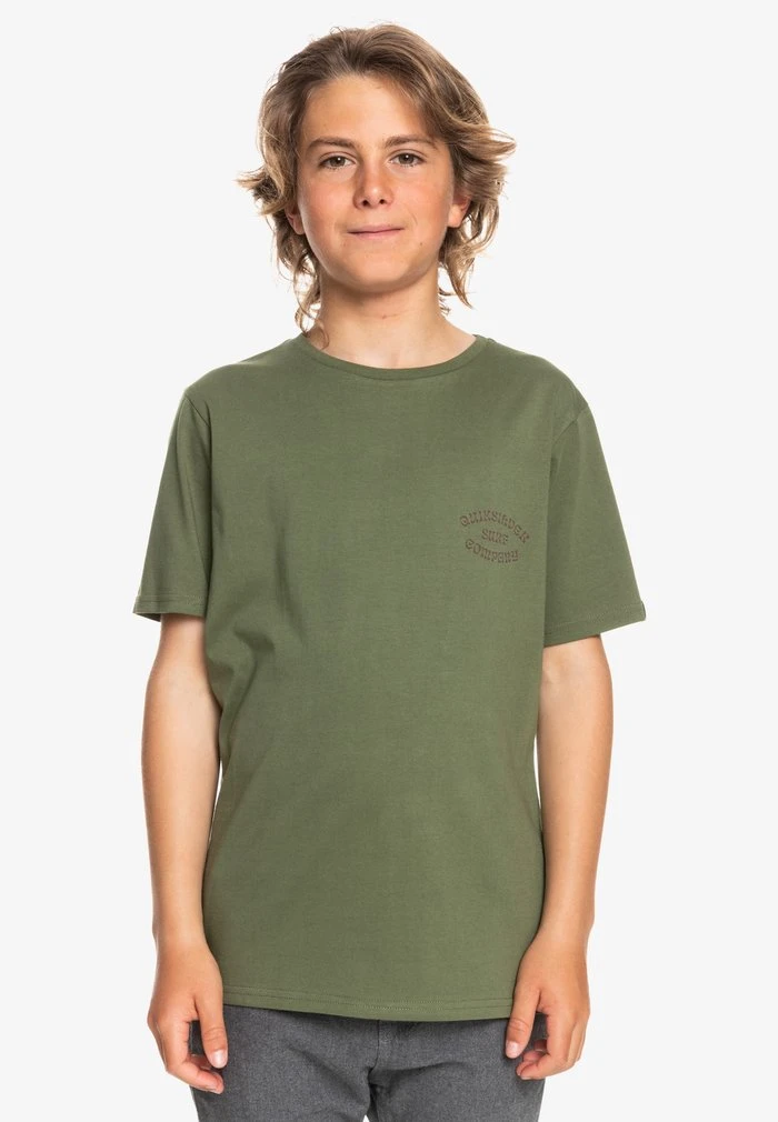 Quiksilver WILD CARD - T-shirt Imprimé - Four Leaf Clover 1 Quiksilver WILD CARD - T-shirt Imprimé - Four Leaf Clover