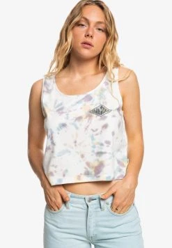 Quiksilver DÉBARDEUR - Débardeur - Faded Denim Td Women