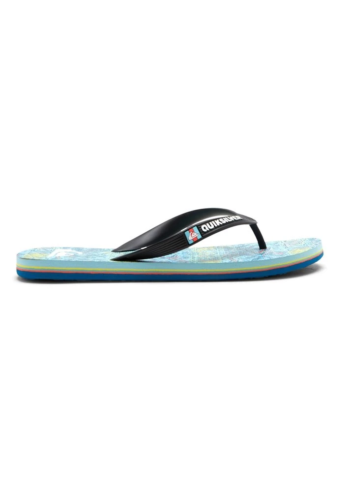 Quiksilver MOLOKAI ART - Tongs - Blue 5 Quiksilver MOLOKAI ART - Tongs - Blue – Image 5