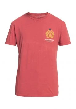 Quiksilver PROMOTE THE STOKE - T-shirt Imprimé - Burnt Ochre -Quiksilver Soldes Magasin 3de73ec6dd864c04ba7c2a2421050b04
