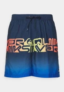 Quiksilver WORDBLOCK VOLLEY - Short De Bain - Navy Blazer