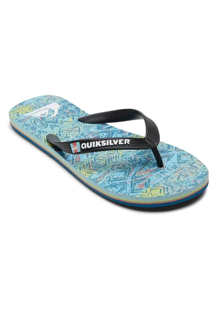 Quiksilver MOLOKAI ART - Tongs - Blue 2 Quiksilver MOLOKAI ART - Tongs - Blue – Image 2