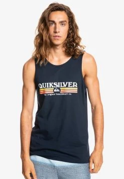 Quiksilver LINED UP - Débardeur - Navy Blazer