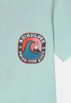 Quiksilver ANOTHER STORY - T-shirt Imprimé - Blue Glass -Quiksilver Soldes Magasin 46a60d7a6d5b4d549f13f6b6a5782abe