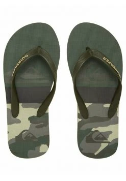 Quiksilver Tongs - Green/black/green