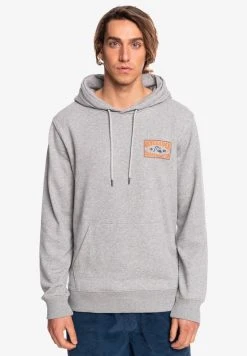 Quiksilver LINE BY LINE - Sweatshirt - Athletic Heather