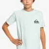 Quiksilver T-shirt Imprimé - Blue Glass