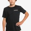 Quiksilver RIDE ON - T-shirt Imprimé - Black