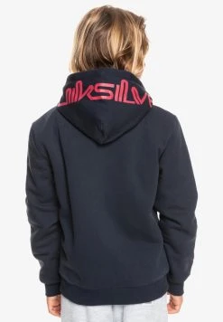 Quiksilver BEST WAVE YOUTH - Sweat à Capuche Zippé - Navy Blazer -Quiksilver Soldes Magasin 55c3670cce3e485c9635aa710710a6cc