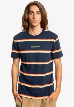 Quiksilver COREKY MATE - T-shirt Imprimé - Cherry Tomato Coreky