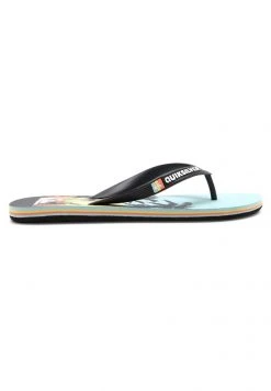 Quiksilver MOLOKAI ART - Tongs - Blue -Quiksilver Soldes Magasin 5cf7e26efb9442b79bda8b57590304e0