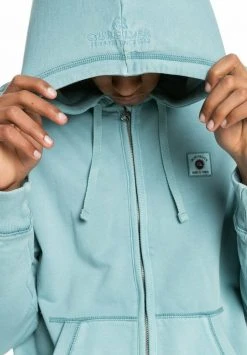 Quiksilver TRIP AWAY - Sweat à Capuche Zippé - Citadel Blue -Quiksilver Soldes Magasin 5d9f6ec6316c4e838fa54e7d16f95622