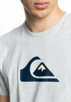 Quiksilver COMP LOGO SS - T-shirt Imprimé - Athletic Heather -Quiksilver Soldes Magasin 5e61421d3c644802b9e11f1816d8542e