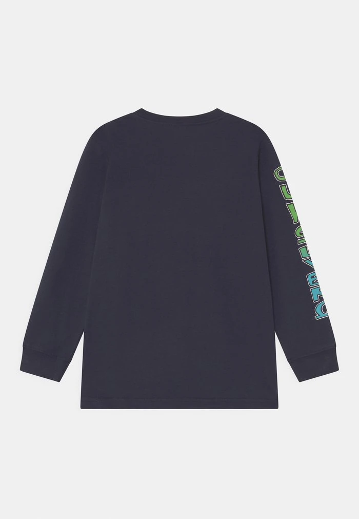 Quiksilver STACKED - T-shirt à Manches Longues - Navy Blazer 2 Quiksilver STACKED - T-shirt à Manches Longues - Navy Blazer – Image 2