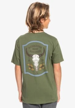 Quiksilver WILD CARD - T-shirt Imprimé - Four Leaf Clover 6 Quiksilver WILD CARD - T-shirt Imprimé - Four Leaf Clover -Quiksilver Soldes Magasin 68368dd383fd442fa3e36350e2404e69