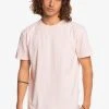 Quiksilver ESSENTIALS - T-shirt Basique - Veiled Pink