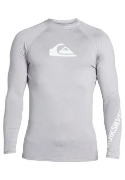 Quiksilver MIT UPF 50 FÜR MÄN - T-shirt De Surf - Sleet Heather