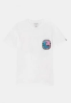 Quiksilver ANOTHER STORY - T-shirt Imprimé - White