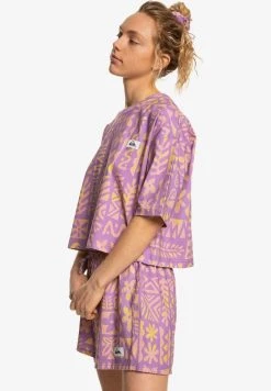 Quiksilver WAVE VIBES MANCHES COURTES POUR EQWK - T-shirt Imprimé - Orchid Flower Tropical Trip W -Quiksilver Soldes Magasin 6cdf5c5d29cb47179d04f9b34f27c5be