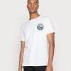 Quiksilver ANOTHER STORY - T-shirt Imprimé - White