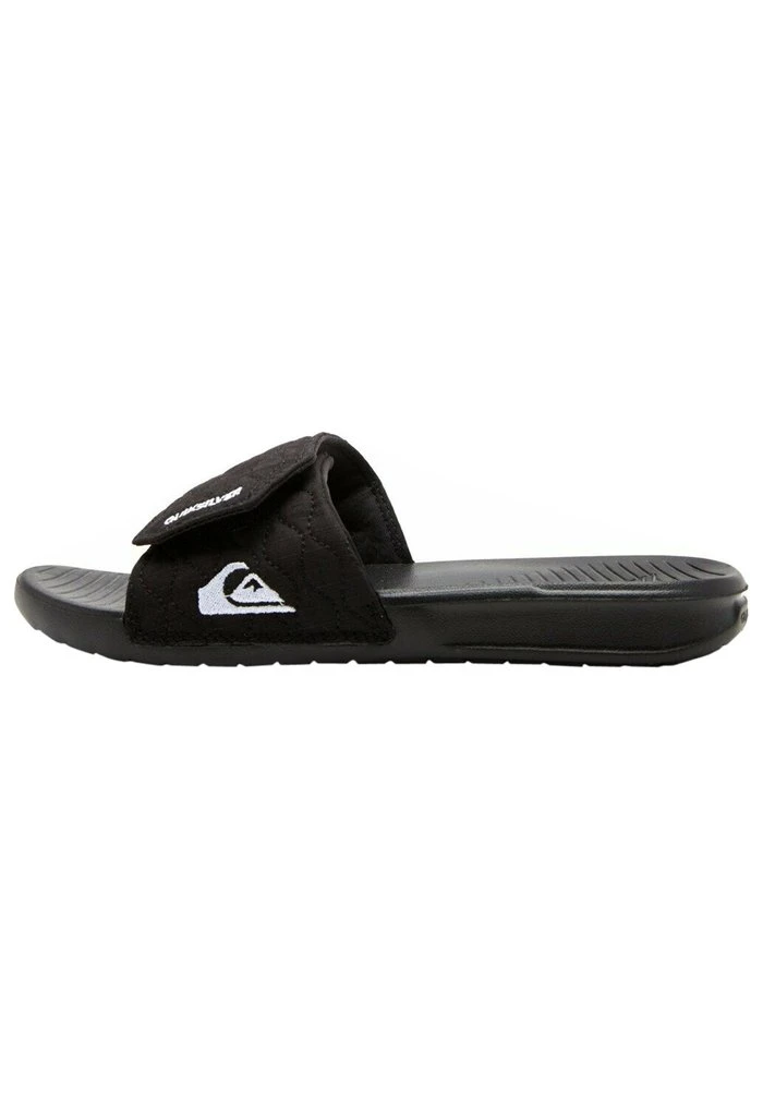 Quiksilver Mules - Black/white/black 1 Quiksilver Mules - Black/white/black