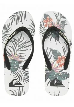 Quiksilver MOLOKAI EVERYDAY PARADISE - Tongs - Black/white/black