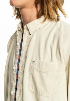 Quiksilver SMOKE TRAIL - Chemise - Oatmeal -Quiksilver Soldes Magasin 7390535961394adab8be0e5dc9de9890