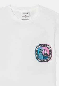 Quiksilver ANOTHER STORY - T-shirt Imprimé - White -Quiksilver Soldes Magasin 74c1ceae0af240c6a0767951e8a4e86e