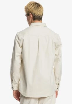 Quiksilver EADY - Chemise - Antique White -Quiksilver Soldes Magasin 7758008ad936499192a2c1c93e654005