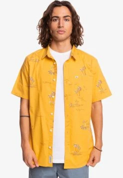 Quiksilver ISLAND TIME - Chemise - Ochre Island Time