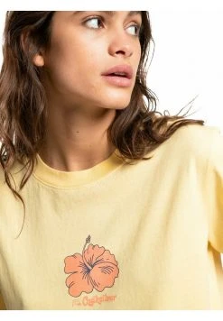 Quiksilver MANCHES COURTES - T-shirt Imprimé - Yellow -Quiksilver Soldes Magasin 7a84136db27445a49e405b7a40b8e0c7