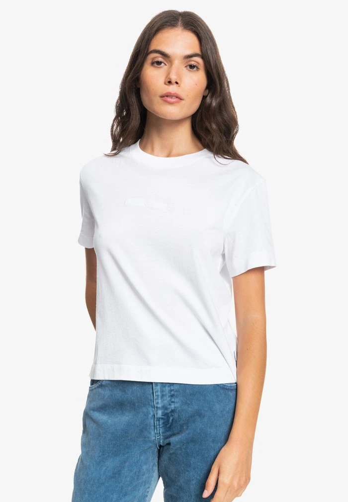 Quiksilver T-shirt Basique - White 1 Quiksilver T-shirt Basique - White